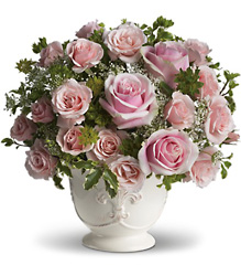 Teleflora's Parisian Pinks from Swindler and Sons Florists in Wilmington, OH